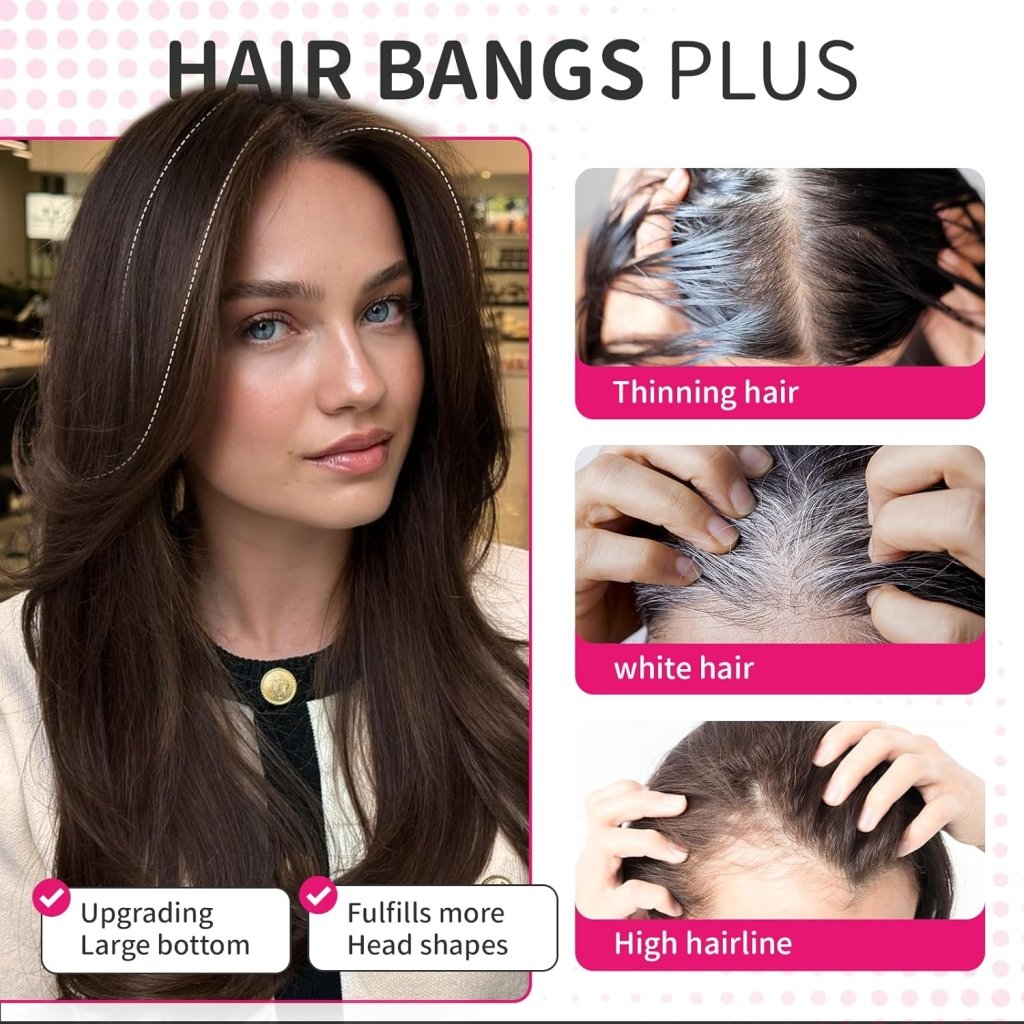 Hair Toppers wigs for Women Real Human Hair with Thinning Hair Lace Base Hair Pieces