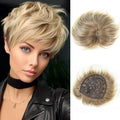 Hair Toppers with Thinning Hair Bangs 360°3D Cover Toupee Hair Pieces for Women Wig with Bangs